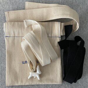 NWT Tsvite Teren [L Y U L I] Porcelain Bunny Pendant On A Cord